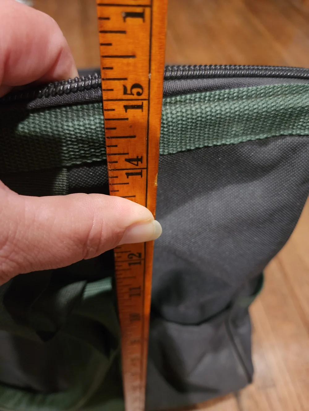 Ducks Unlimited Black and Green Tactical Duffel Bag
